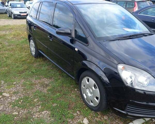 Чорний Опель Зафіра, об'ємом двигуна 1.6 л та пробігом 200 тис. км за 5350 $, фото 1 на Automoto.ua