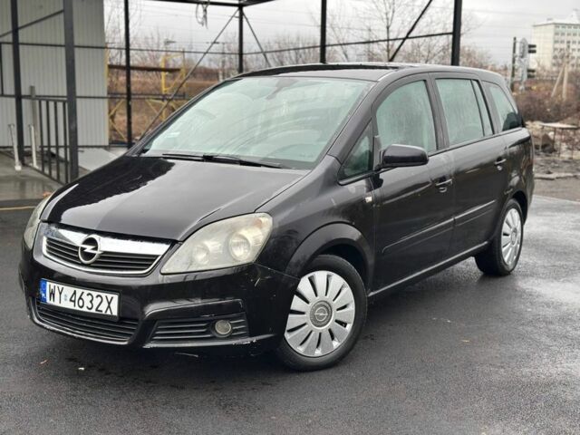 Чорний Опель Зафіра, об'ємом двигуна 1.9 л та пробігом 123 тис. км за 2400 $, фото 1 на Automoto.ua