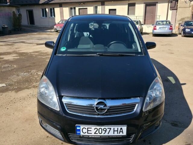 Чорний Опель Зафіра, об'ємом двигуна 1.6 л та пробігом 225 тис. км за 5200 $, фото 1 на Automoto.ua