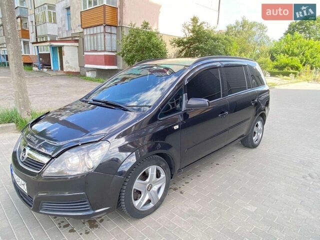 Чорний Опель Зафіра, об'ємом двигуна 1.91 л та пробігом 300 тис. км за 3750 $, фото 1 на Automoto.ua