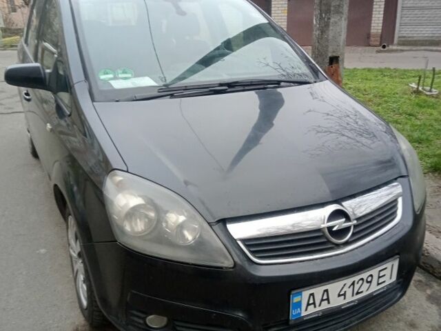 Чорний Опель Зафіра, об'ємом двигуна 1.9 л та пробігом 280 тис. км за 4999 $, фото 1 на Automoto.ua