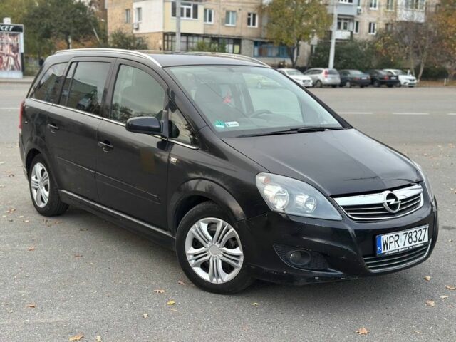 Черный Опель Зафира, объемом двигателя 1.7 л и пробегом 123 тыс. км за 2600 $, фото 1 на Automoto.ua