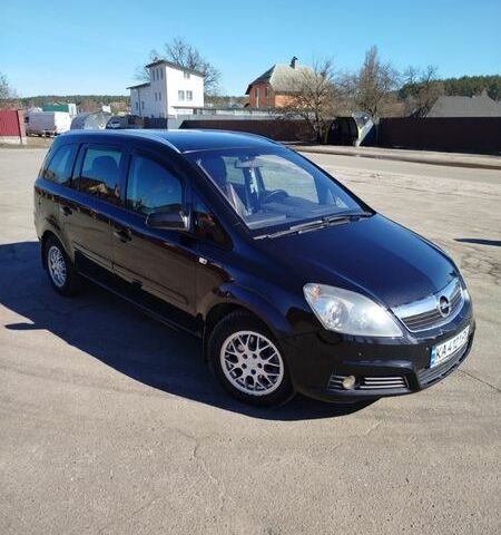 Чорний Опель Зафіра, об'ємом двигуна 1.6 л та пробігом 252 тис. км за 6200 $, фото 1 на Automoto.ua