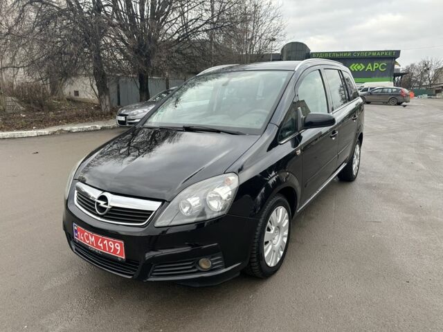 Чорний Опель Зафіра, об'ємом двигуна 1.6 л та пробігом 197 тис. км за 5700 $, фото 1 на Automoto.ua
