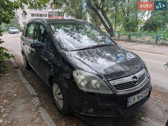 Чорний Опель Зафіра, об'ємом двигуна 1.91 л та пробігом 262 тис. км за 6800 $, фото 1 на Automoto.ua