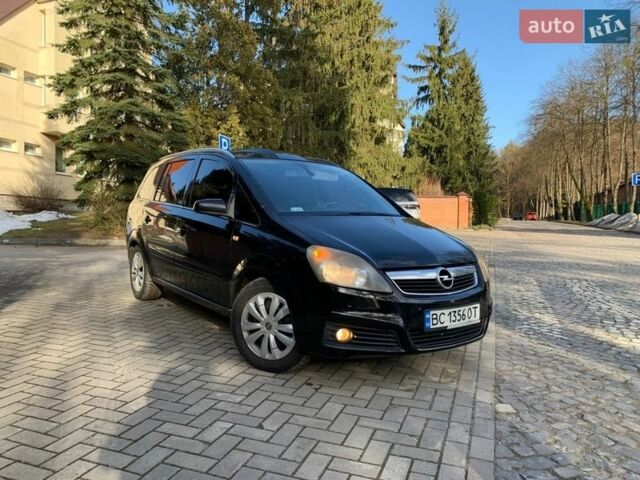 Черный Опель Зафира, объемом двигателя 1.91 л и пробегом 350 тыс. км за 4990 $, фото 1 на Automoto.ua