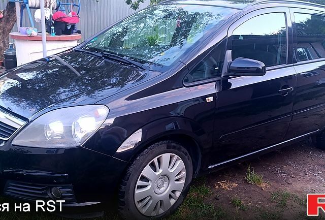 Чорний Опель Зафіра, об'ємом двигуна 1.6 л та пробігом 240 тис. км за 5500 $, фото 1 на Automoto.ua