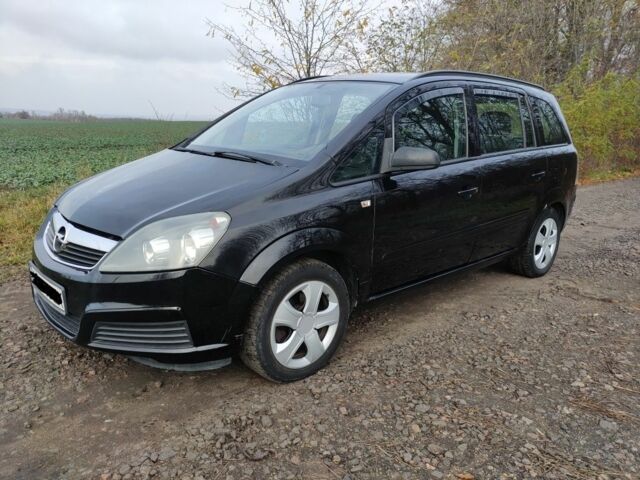 Черный Опель Зафира, объемом двигателя 0 л и пробегом 232 тыс. км за 5100 $, фото 1 на Automoto.ua