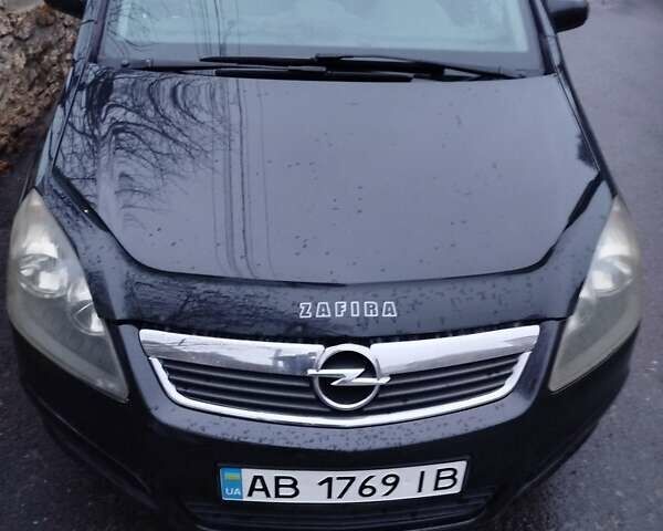 Чорний Опель Зафіра, об'ємом двигуна 1.91 л та пробігом 265 тис. км за 6100 $, фото 1 на Automoto.ua