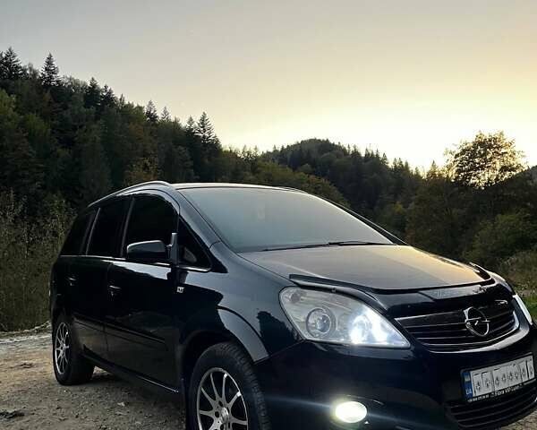 Черный Опель Зафира, объемом двигателя 1.91 л и пробегом 234 тыс. км за 6399 $, фото 1 на Automoto.ua