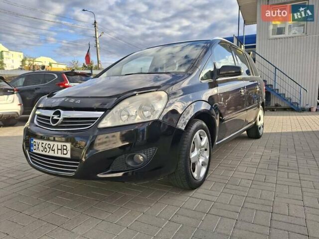 Черный Опель Зафира, объемом двигателя 1.8 л и пробегом 250 тыс. км за 5400 $, фото 1 на Automoto.ua