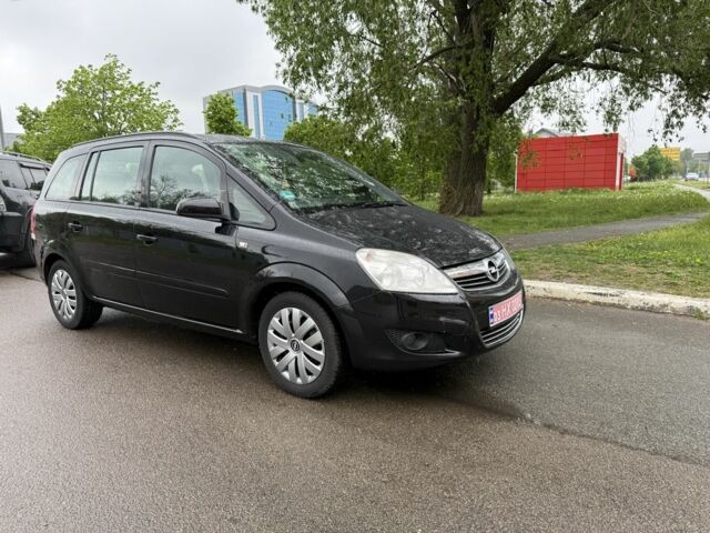 Черный Опель Зафира, объемом двигателя 1.8 л и пробегом 190 тыс. км за 6500 $, фото 1 на Automoto.ua