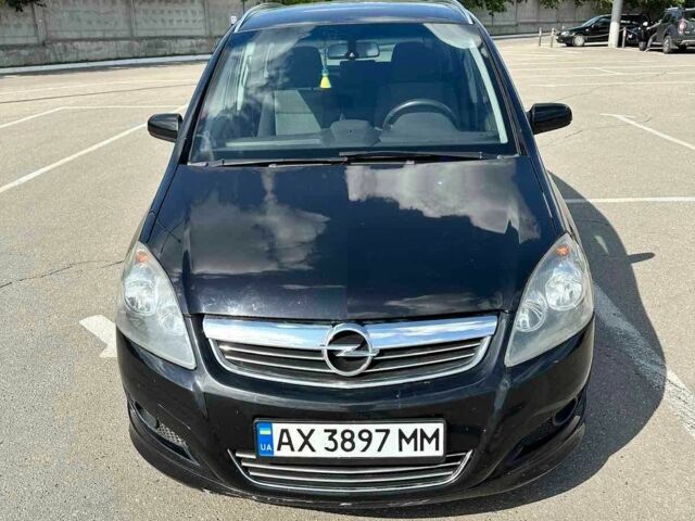 Черный Опель Зафира, объемом двигателя 1.7 л и пробегом 280 тыс. км за 7000 $, фото 1 на Automoto.ua