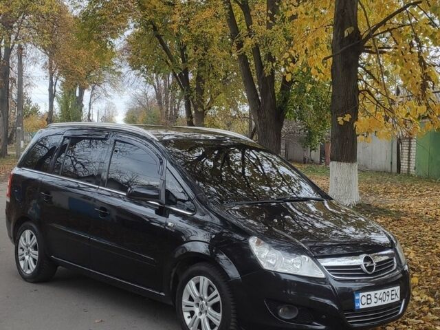 Чорний Опель Зафіра, об'ємом двигуна 1.6 л та пробігом 221 тис. км за 6500 $, фото 1 на Automoto.ua