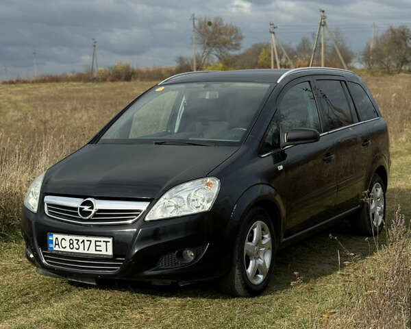 Чорний Опель Зафіра, об'ємом двигуна 1.6 л та пробігом 238 тис. км за 5500 $, фото 1 на Automoto.ua