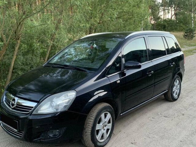 Чорний Опель Зафіра, об'ємом двигуна 1.91 л та пробігом 198 тис. км за 6700 $, фото 1 на Automoto.ua