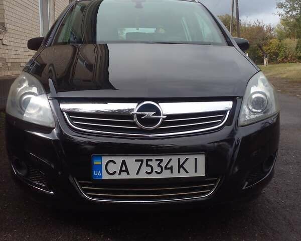 Чорний Опель Зафіра, об'ємом двигуна 1.6 л та пробігом 225 тис. км за 6800 $, фото 1 на Automoto.ua