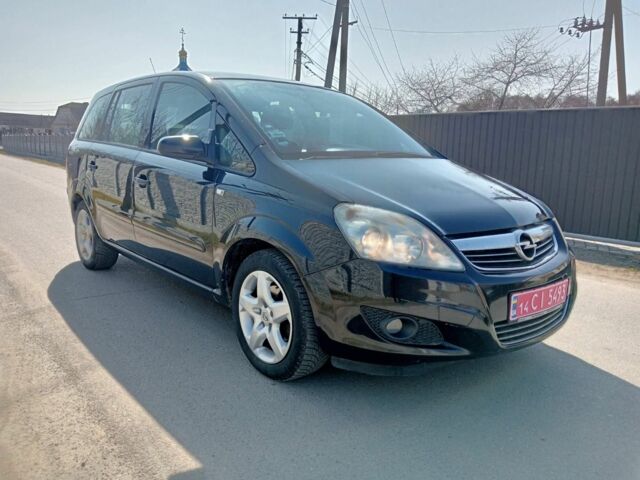 Черный Опель Зафира, объемом двигателя 1 л и пробегом 230 тыс. км за 5650 $, фото 1 на Automoto.ua