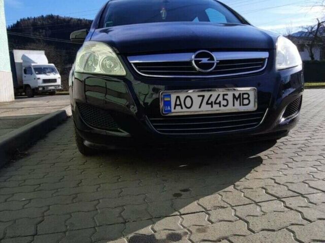 Чорний Опель Зафіра, об'ємом двигуна 1.7 л та пробігом 222 тис. км за 6599 $, фото 1 на Automoto.ua