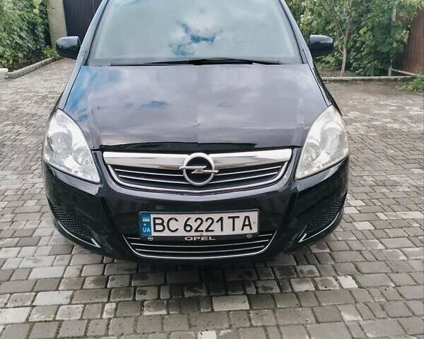 Черный Опель Зафира, объемом двигателя 1.8 л и пробегом 171 тыс. км за 5800 $, фото 1 на Automoto.ua