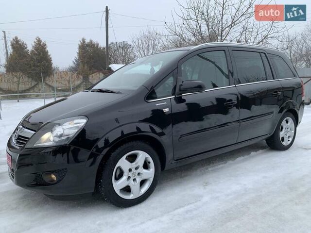 Черный Опель Зафира, объемом двигателя 1.8 л и пробегом 214 тыс. км за 6850 $, фото 1 на Automoto.ua