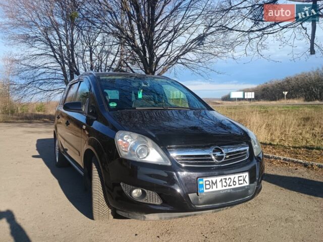 Чорний Опель Зафіра, об'ємом двигуна 1.6 л та пробігом 217 тис. км за 7500 $, фото 1 на Automoto.ua