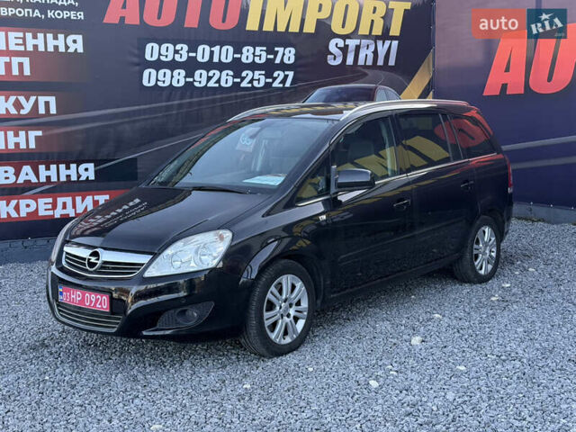 Черный Опель Зафира, объемом двигателя 1.7 л и пробегом 209 тыс. км за 7650 $, фото 1 на Automoto.ua