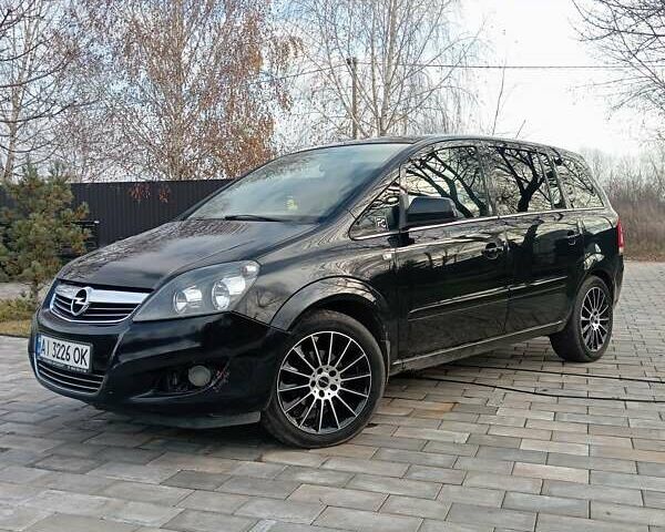 Чорний Опель Зафіра, об'ємом двигуна 1.8 л та пробігом 215 тис. км за 6500 $, фото 1 на Automoto.ua