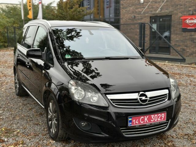 Черный Опель Зафира, объемом двигателя 1.7 л и пробегом 254 тыс. км за 7500 $, фото 1 на Automoto.ua