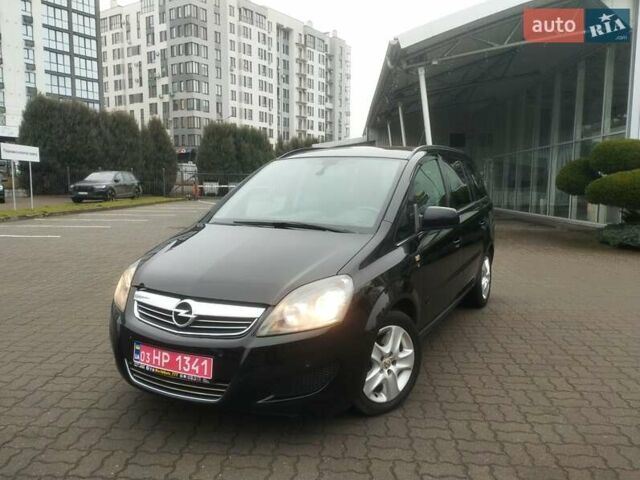 Черный Опель Зафира, объемом двигателя 1.7 л и пробегом 244 тыс. км за 7650 $, фото 1 на Automoto.ua