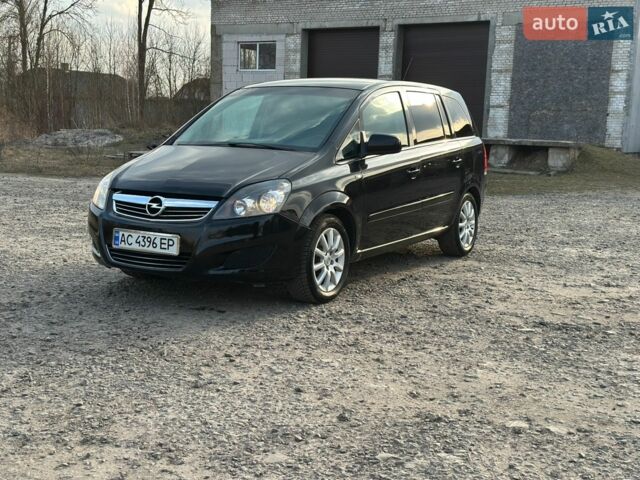 Чорний Опель Зафіра, об'ємом двигуна 1.7 л та пробігом 236 тис. км за 6900 $, фото 1 на Automoto.ua