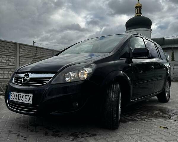 Черный Опель Зафира, объемом двигателя 1.7 л и пробегом 262 тыс. км за 6900 $, фото 1 на Automoto.ua