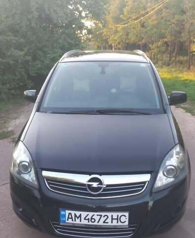 Опель Зафира 2011 в Житомире на Automoto.ua Черный Опель Зафира, объемом двигателя 1.69 л и пробегом 191 тыс. км за 6500 $, фото 1 на Automoto.ua