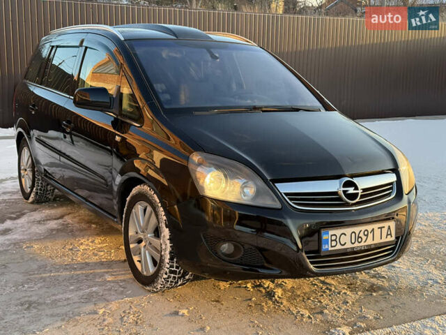 Черный Опель Зафира, объемом двигателя 1.7 л и пробегом 281 тыс. км за 6999 $, фото 1 на Automoto.ua