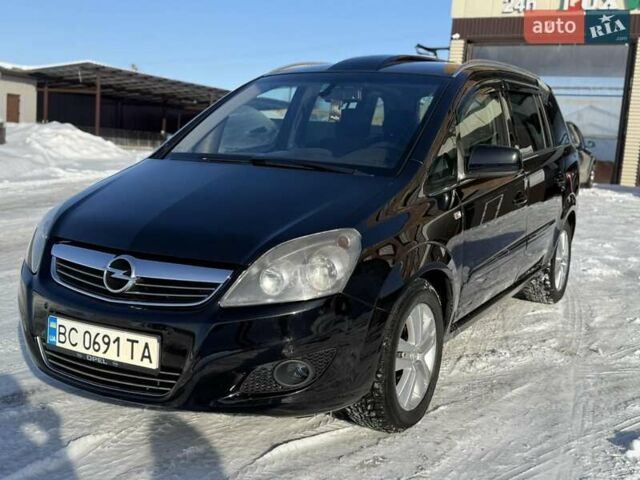 Черный Опель Зафира, объемом двигателя 1.69 л и пробегом 280 тыс. км за 6900 $, фото 1 на Automoto.ua