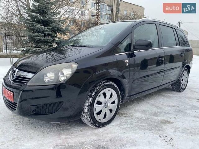 Черный Опель Зафира, объемом двигателя 1.7 л и пробегом 257 тыс. км за 6999 $, фото 1 на Automoto.ua