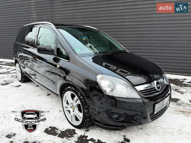 Черный Опель Зафира, объемом двигателя 1.8 л и пробегом 218 тыс. км за 8500 $, фото 1 на Automoto.ua