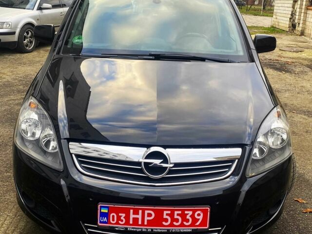 Чорний Опель Зафіра, об'ємом двигуна 1.7 л та пробігом 213 тис. км за 7550 $, фото 1 на Automoto.ua