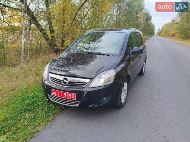 Чорний Опель Зафіра, об'ємом двигуна 1.7 л та пробігом 228 тис. км за 7000 $, фото 1 на Automoto.ua