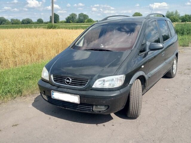 Чорний Опель Зафіра, об'ємом двигуна 2 л та пробігом 1 тис. км за 2300 $, фото 1 на Automoto.ua