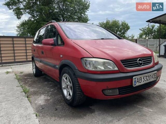Червоний Опель Зафіра, об'ємом двигуна 1.8 л та пробігом 200 тис. км за 3500 $, фото 1 на Automoto.ua
