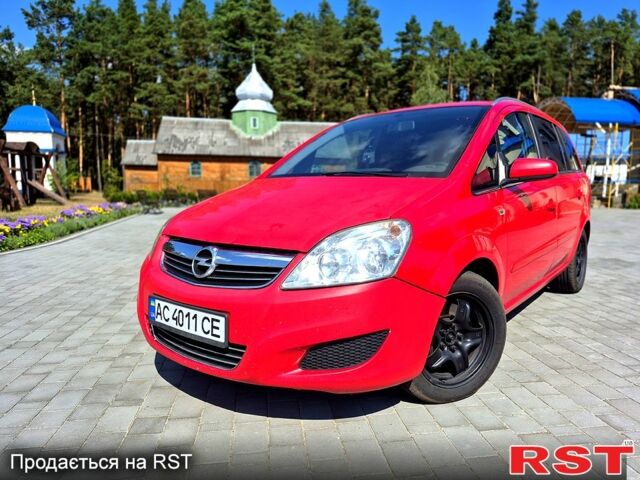 Червоний Опель Зафіра, об'ємом двигуна 1.9 л та пробігом 390 тис. км за 4700 $, фото 1 на Automoto.ua