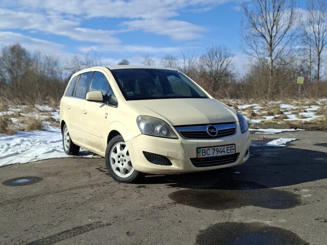 Жовтий Опель Зафіра, об'ємом двигуна 1.9 л та пробігом 345 тис. км за 6200 $, фото 1 на Automoto.ua