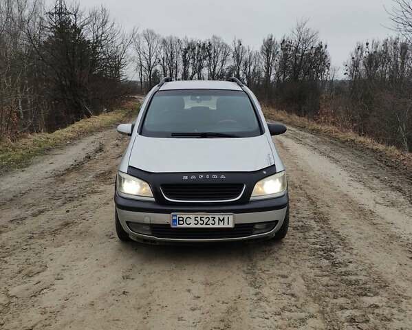 Серый Опель Зафира, объемом двигателя 2 л и пробегом 408 тыс. км за 3800 $, фото 1 на Automoto.ua