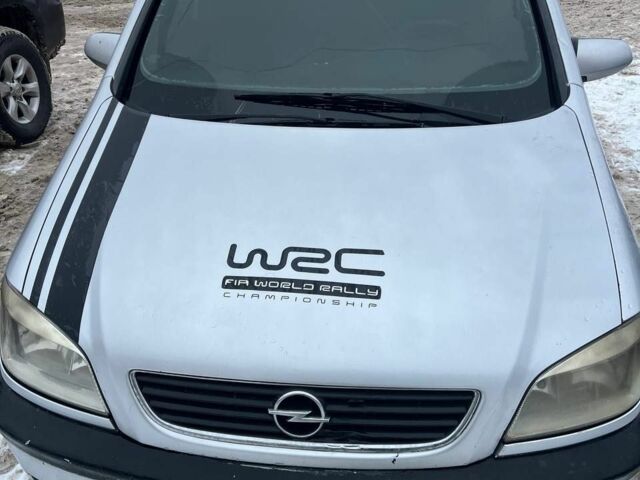 Сірий Опель Зафіра, об'ємом двигуна 2 л та пробігом 488 тис. км за 2100 $, фото 1 на Automoto.ua