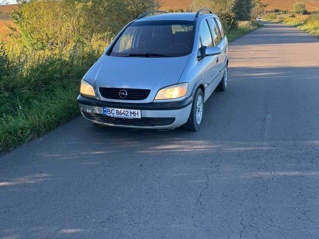 Сірий Опель Зафіра, об'ємом двигуна 2 л та пробігом 350 тис. км за 2900 $, фото 1 на Automoto.ua