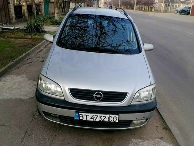 Сірий Опель Зафіра, об'ємом двигуна 1.8 л та пробігом 318 тис. км за 3000 $, фото 1 на Automoto.ua
