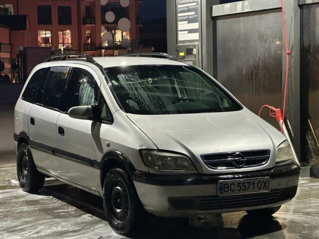 Серый Опель Зафира, объемом двигателя 1.6 л и пробегом 370 тыс. км за 2650 $, фото 1 на Automoto.ua