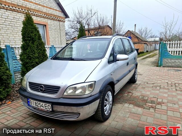 Сірий Опель Зафіра, об'ємом двигуна 2 л та пробігом 240 тис. км за 2750 $, фото 1 на Automoto.ua