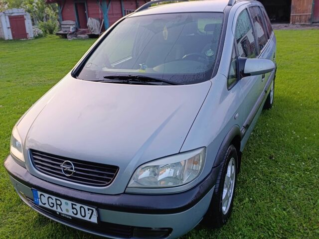 Сірий Опель Зафіра, об'ємом двигуна 2 л та пробігом 300 тис. км за 1200 $, фото 1 на Automoto.ua